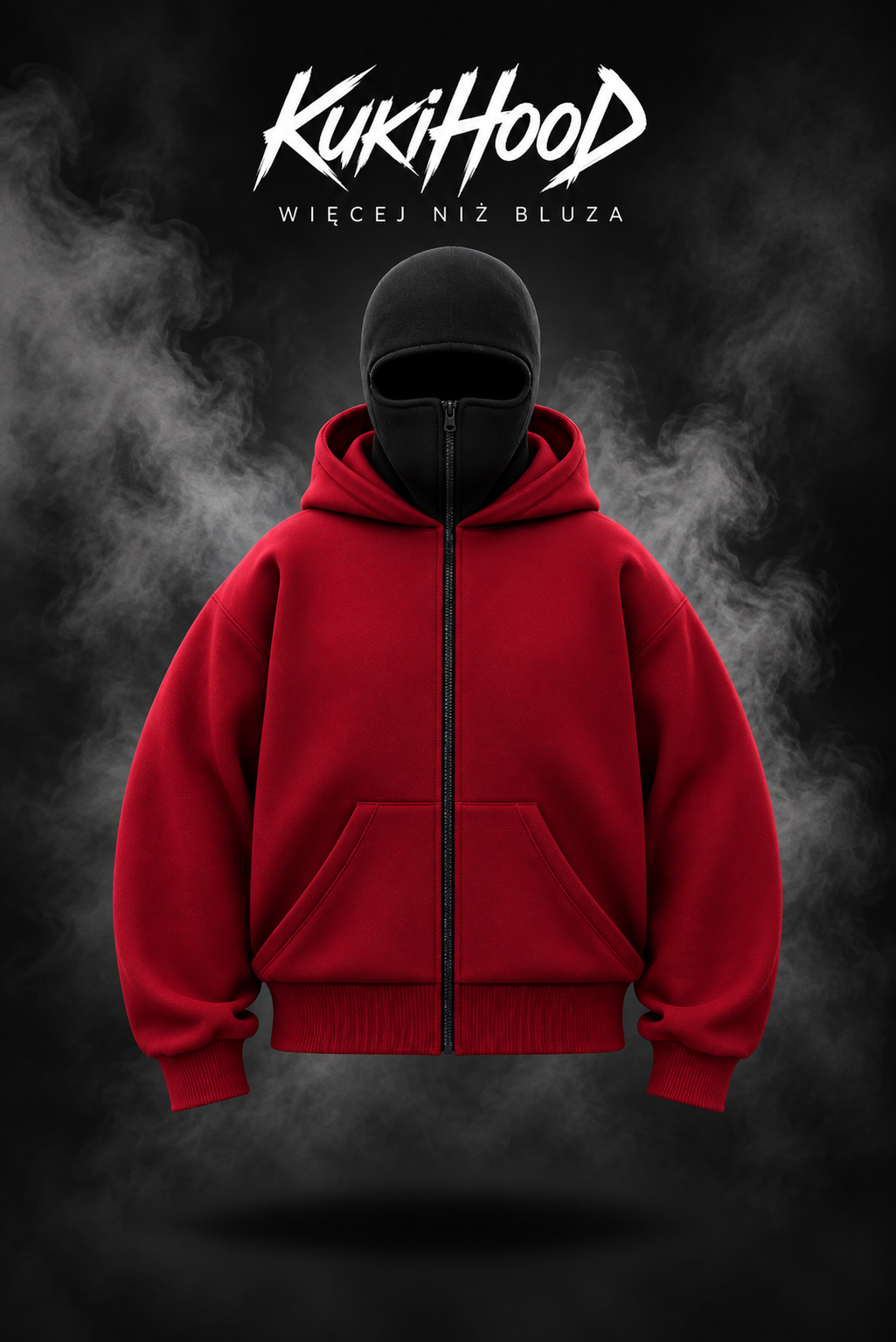 Bluza z wszytą kominiarką KUKIHOOD™