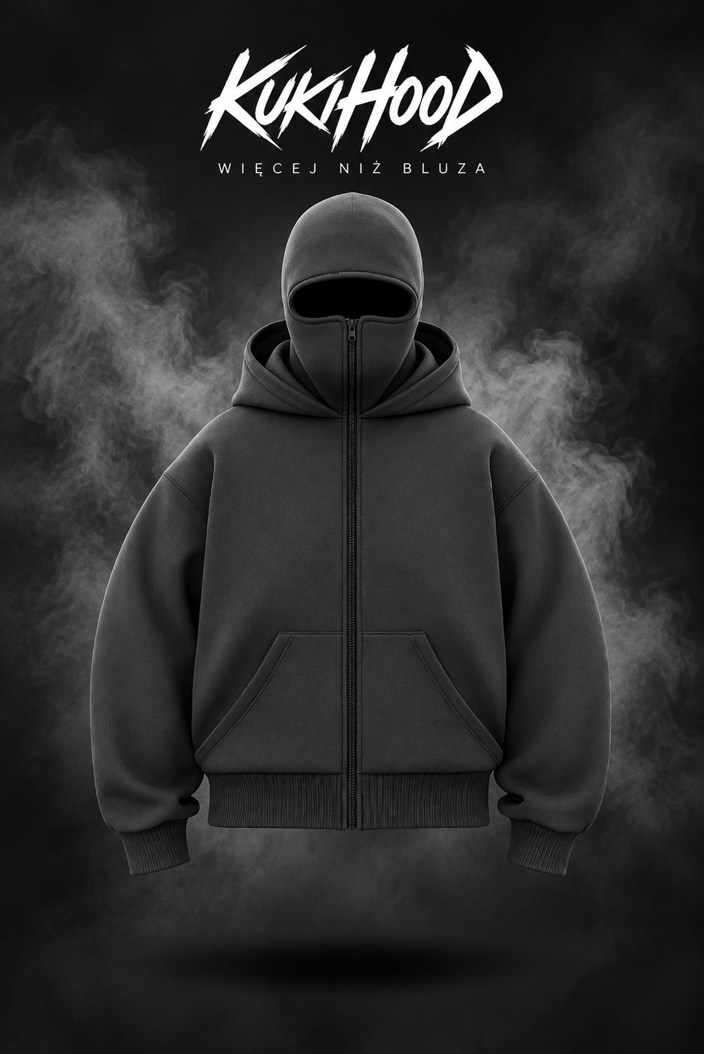 Bluza z wszytą kominiarką KUKIHOOD™