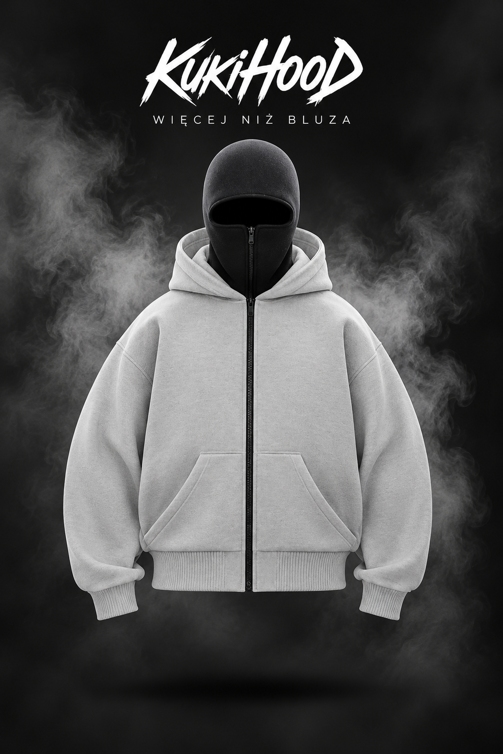 Bluza z wszytą kominiarką KUKIHOOD™